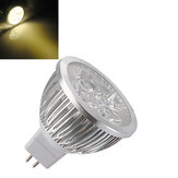 MR16 4W Warm White High Power Focus 4 LED Spot Lamp Bulbs AC / DC 12V